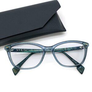State Drexel Seaspray Malachite Eyeglass Frames Glasses Made In USA 54[]17-140